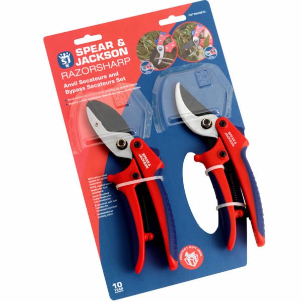 Spear and Jackson Razorsharp Advantage Secateurs Set