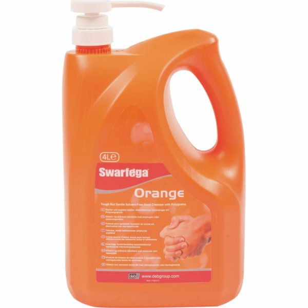 Swarfega Orange Heavy Duty Hand Cleaner 4l