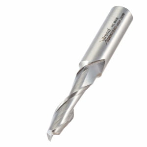 Trend HSS Spiral Up Cut Router Cutter 9.5mm 37mm 1/2"