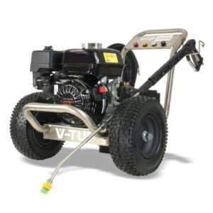 V-TUF V-TUF GB065SS 200BAR 12L/MIN 6.5HP Honda Driven Petrol Pressure Washer With Gearbox And Stainless Steel Frame