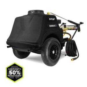 V-TUF V-TUF Torrent 2 - 7HP 190Bar Petrol Pressure Washer Bowser (150 Litre Tank)