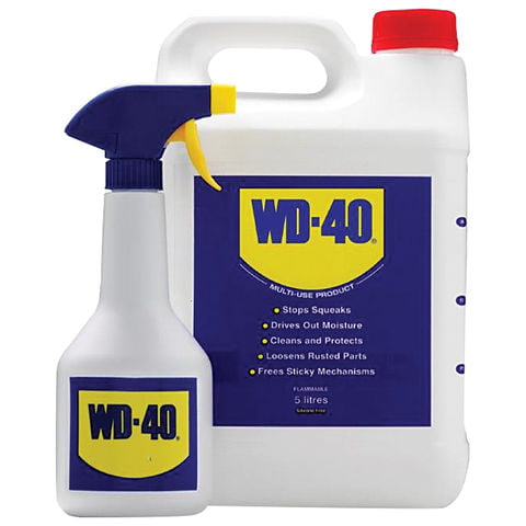 WD40 WD-40 5 Litre With Spray Applicator