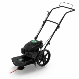 Webb WEPWT Petrol Walk Behind Wheeled Grass Trimmer FREE Engine Oil Worth £4.95