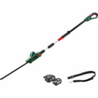 Bosch UNIVERSALHEDGEPOLE 18v Cordless Telescopic Pole Hedge Trimmer 430mm 1 x 6ah Li-ion Charger