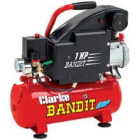 Clarke Clarke Bandit 5 4.2cfm 8Litre 1HP Air Compressor (230V)