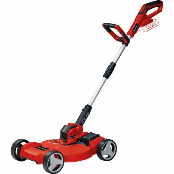 Einhell GE-CT 18/28 Li TC 18v Cordless Grass Trimmer and Lawnmower Cart No Batteries No Charger