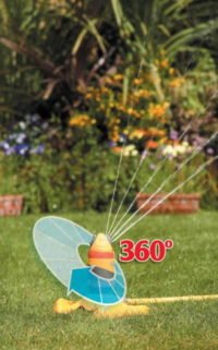 Hozelock Aquastorm 360 degree 2n1 Sled Sprinkler