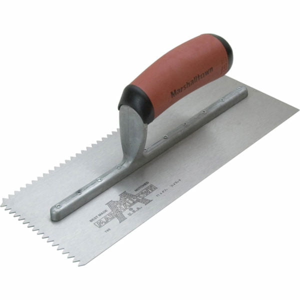 Marshalltown Notched Serrated Plasterers Trowel 11" 4" 1/2"