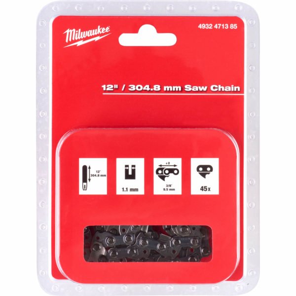 Milwaukee Replacement 300mm / 12" Chain for M18 FCHC Chainsaws 300mm