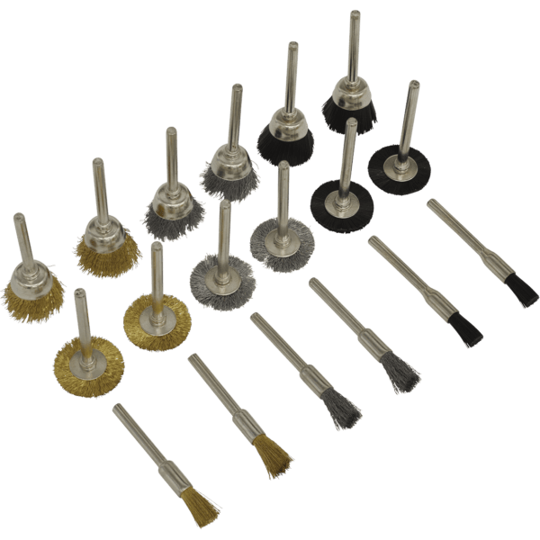 Sealey 18 Piece Rotary Multi Tool Wire Brush Set