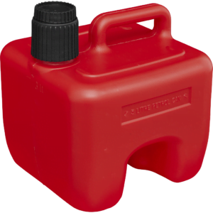 Sealey Stackable Plastic Fuel Can 3l Red