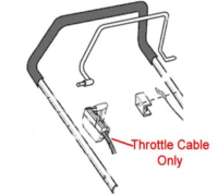 AL-KO Replacement Throttle Cable (AK451849)