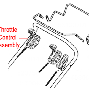 AL-KO Replacement Throttle Cable (AK453042)