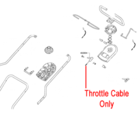 AL-KO Replacement Throttle Cable (AK460894)