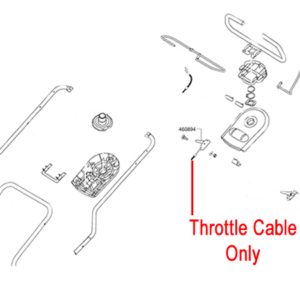 AL-KO Replacement Throttle Cable (AK460894)