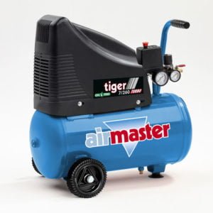 Airmaster Airmaster Tiger 7/260 7.8cfm 24Litre 2HP Oil Free Air Compressor