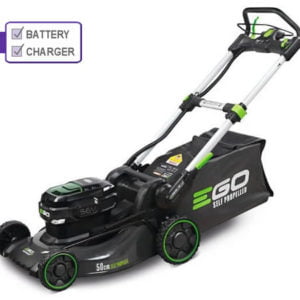 EGO Power + LM2021E-SP Self-Propelled Cordless Lawnmower c/w Battery & Charger