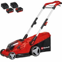 Einhell GE-CM 36/41 Li 36v Cordless Brushless Rotary Lawnmower 410mm 2 x 4ah Li-ion Charger