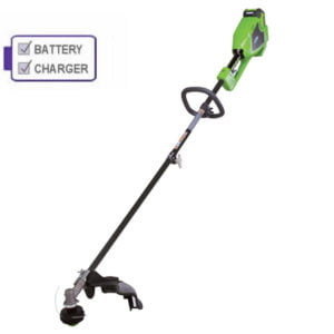 Greenworks G40BC 40v Cordless Trimmer c/w battery & charger