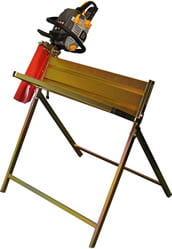 Handy Saw Horse with Chainsaw Support