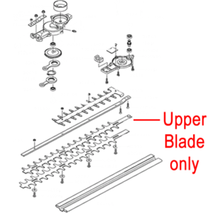 Kawasaki KHD600B Hedge trimmer Upper Blade