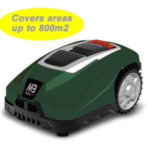 Mowbot 800 28v 2.5Ah Robotic Lawnmower British Racing Green