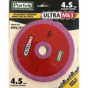 Portek Ultra 3 Replacement Sharpening Wheel 4.5mm