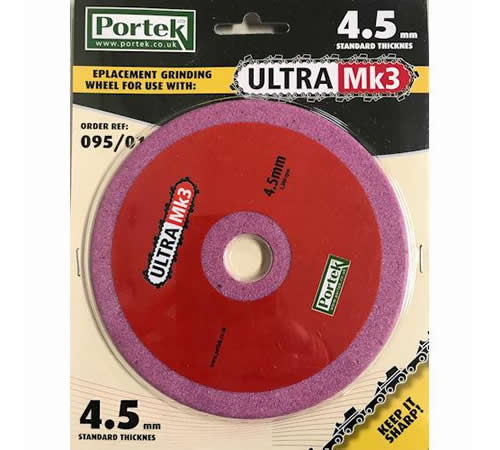 Portek Ultra 3 Replacement Sharpening Wheel 4.5mm