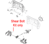 Stiga Snow Fox, 1171 & 1381 Pro HST Shear Bolt Kit 1812-9029-01