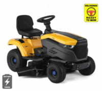 Stiga e-Ride S300 Battery Side Discharge Lawn Tractor