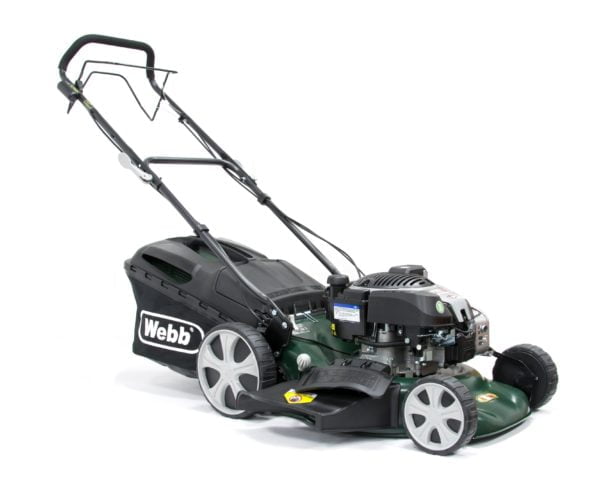 Webb R18SPES 18" Self Propelled Steel Deck Electric Start Petrol Rotary Mower