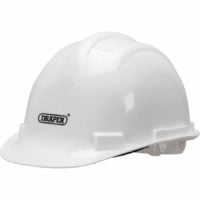 Draper EN397 Hard Hat Safety Helmet White