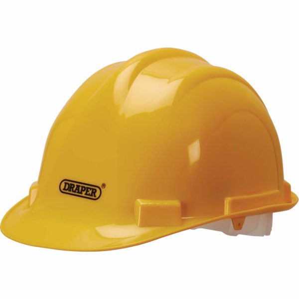 Draper EN397 Hard Hat Safety Helmet Yellow