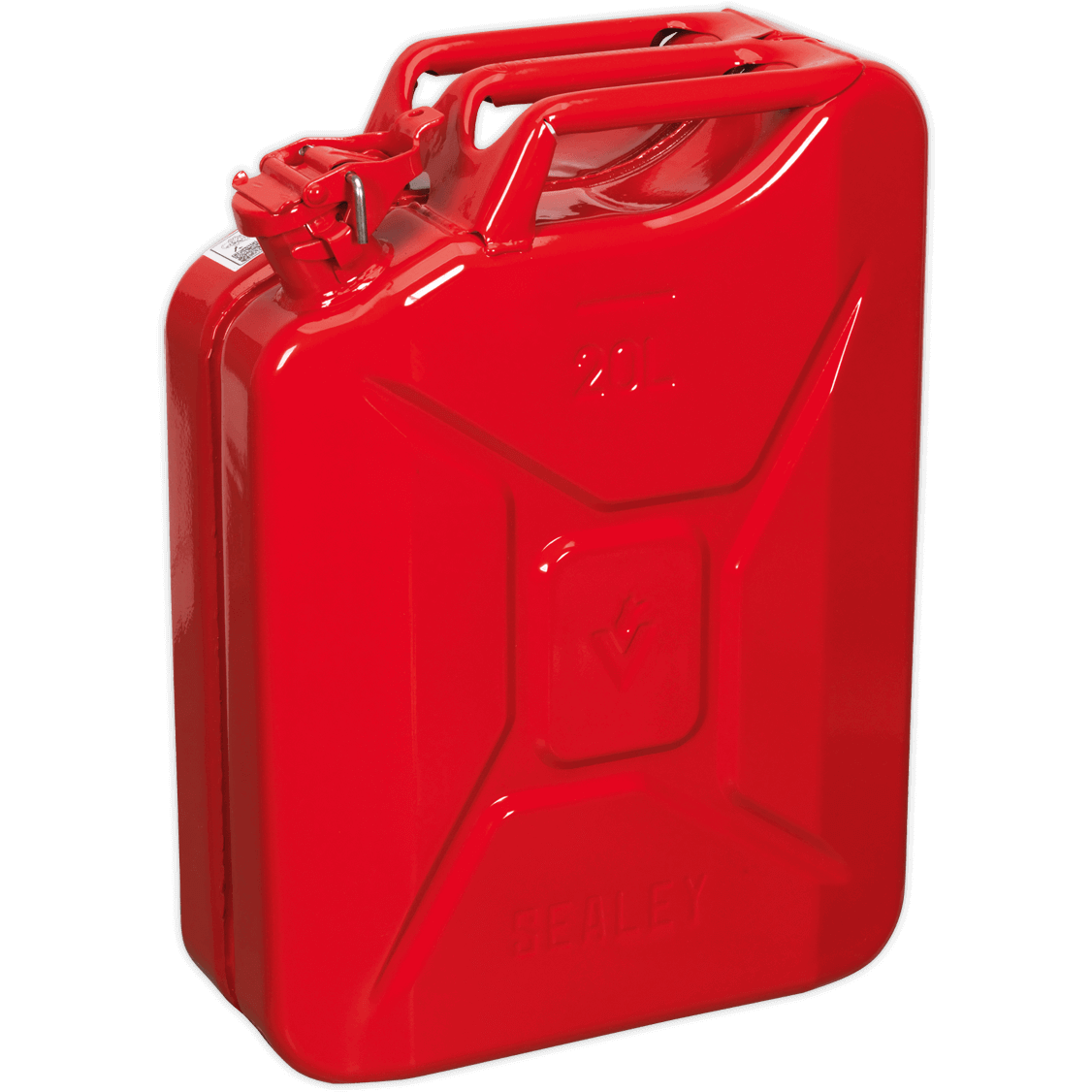 Sealey Metal Jerry Can 20l Red