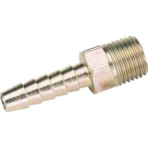 Draper PCL Tailpiece Air Line Fitting BSPT Male Thread 1/4" BSP 1/4" Pack of 1