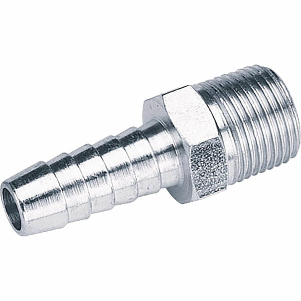Draper PCL Tailpiece Air Line Fitting BSPT Male Thread 3/8" BSP 3/8" Pack of 3