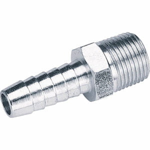 Draper PCL Tailpiece Air Line Fitting BSPT Male Thread 3/8" BSP 3/8" Pack of 3