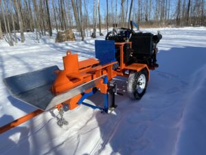 Eastonmade 24D diesel log splitter