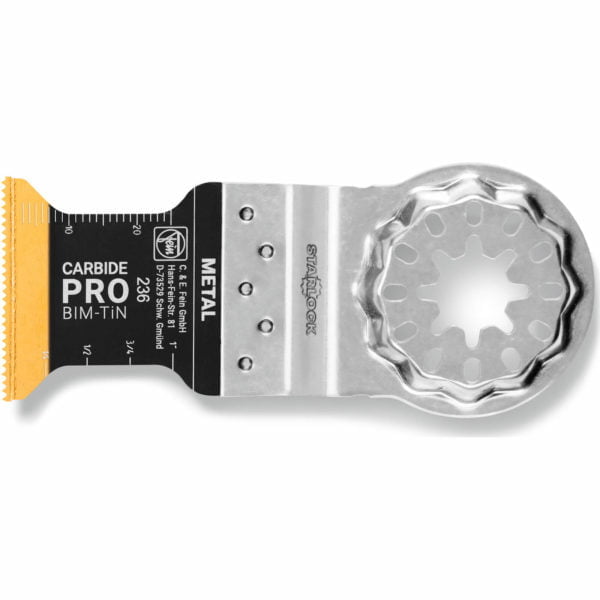 Fein E-Cut Carbide Pro Starlock Oscillating Multi Tool Plunge Saw Blade 32mm Pack of 1