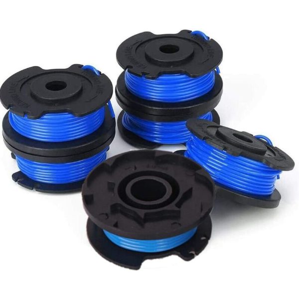 0.065 inch Line Trimmer Replacement Spool for Ryobi 18V 24V 40V Fit for Ryobi One+ AC14RL3A Cordless Line Trimmer 11ft-6 packs