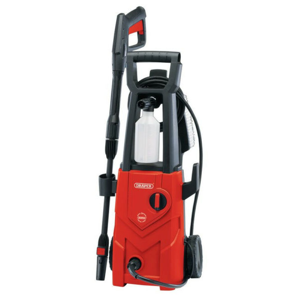 00786 135 Bar Pressure Washer 1600W 230V (Red) - Draper