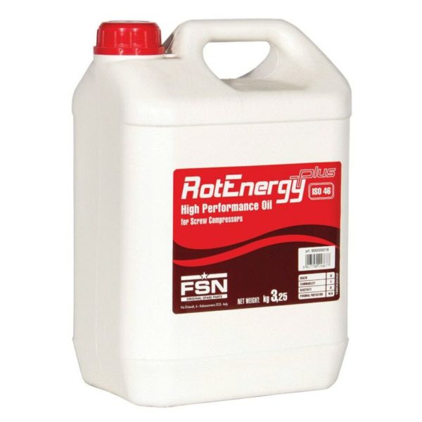 02358 RotEnergy Plus, Screw Air Compressor Oil 3.25KG - SIP