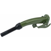 07826 - Green Steel Spout for 5/10/20L Fuel Cans - Draper