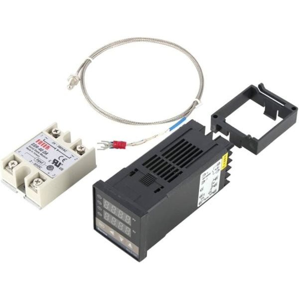 0°C400°C Alarm REX-C100 Digital Intelligent Thermostat led pid Temperature Controller Kits AC110V-240V