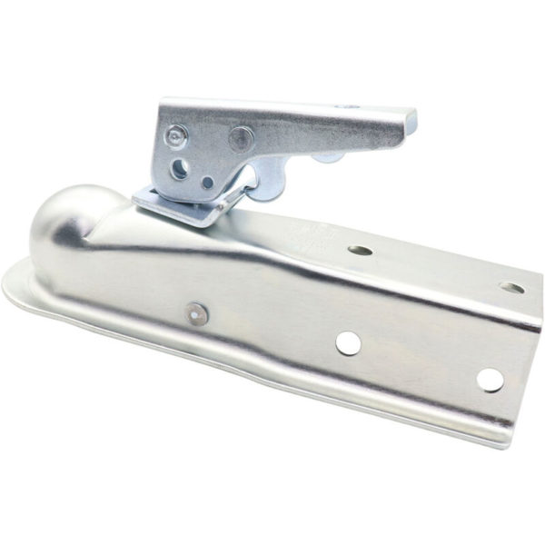 1-7/8'' Straight Trailer Coupler,2000lb Weight Capacity, for Towing RV Boat Camper,model:Silver