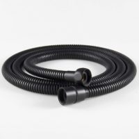 1 Piece 1.5m Stainless Steel Flexible Shower Hose Brass Fittings Anti Twist Shower Head Hose Flexible Shower Hose - Black