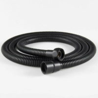 1 Piece 1.5m Stainless Steel Flexible Shower Hose Brass Fittings Anti Twist Shower Hose Flexible Shower Hose - Black