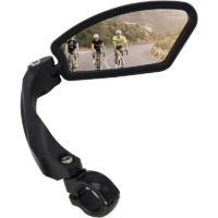 1 Piece Bike Rearview Mirror hd Stainless Steel Motorcycle Mirror - Generation Bike Rearview Mirror (Square, Right)