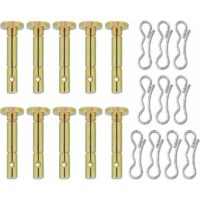 1 Set / 20 Pieces Replacement Snow Thrower Shear Pins Compatible for 714-04040 738-04124 -