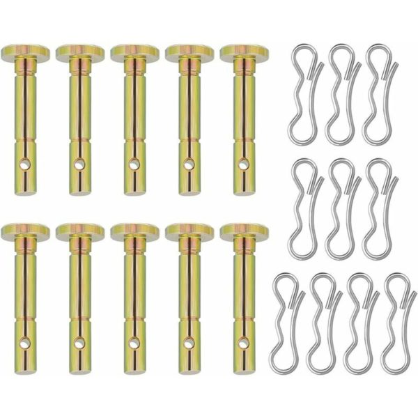 1 Set / 20 Pieces Replacement Snow Thrower Shear Pins Compatible for 714-04040 738-04124 -